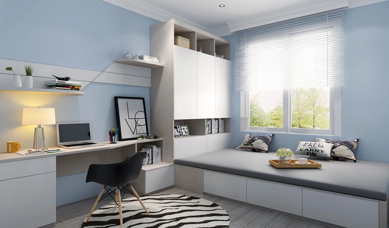 定制榻榻米床柜衣柜書桌一體